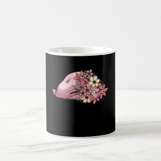 Mug Blobfish aux fleurs (Centre)