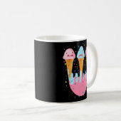 Mug Blobfish Glace Crème laide Poisson (Devant droit)
