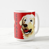 Mug Bloc couleur Kuvasz (Devant droit)