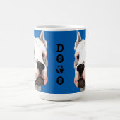 Mug Bloc de couleur de Dogo Argentino (Centre)