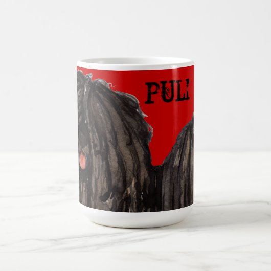 Mug Bloc de couleur de Puli (Centre)