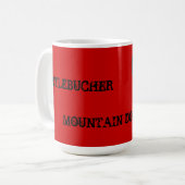 Mug Bloc de couleur d'Entlebucher (Devant gauche)
