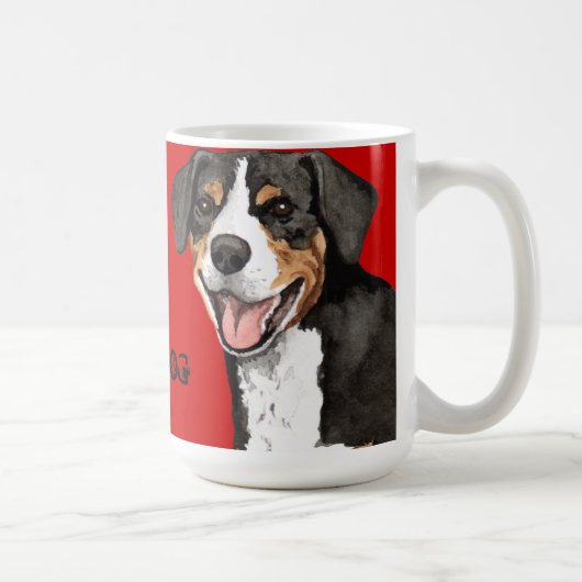 Mug Bloc de couleur d'Entlebucher (Droite)
