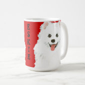 Mug Bloc de couleur Eskimo Dog américain (Devant droit)