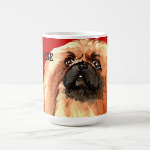 Mug Bloc de couleur Pekingese