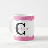 Mug Bloc de couleur personnalisé (Devant gauche)