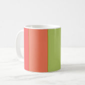 Mug Bloc de couleur vertical rétroactif (Devant gauche)