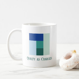 Mug Bloc de courtepointes Cabane en rondins 5 couleurs