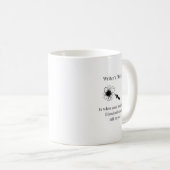 Mug bloc de l'écrivain (Devant droit)