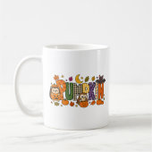 Mug Bloc de lettres citrouille (Gauche)