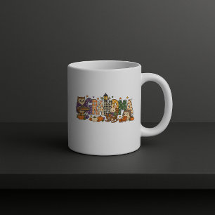 Mug Bloc de lettres de grand-mère confortable