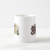 Mug Bloc de lettres hantées (Centre)