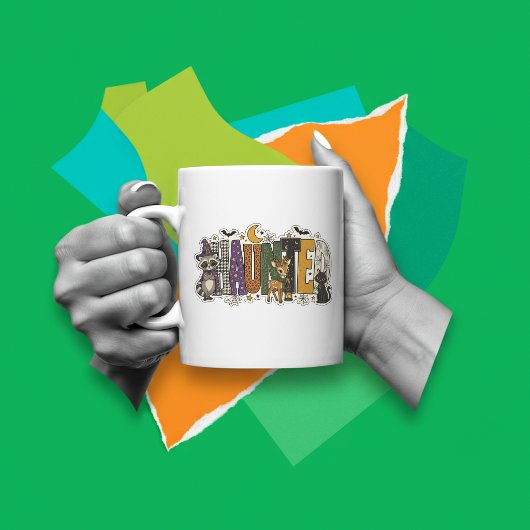 Mug Bloc de lettres hantées