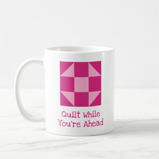 Mug Bloc de patchwork Shoo Fly 2 tons (Gauche)