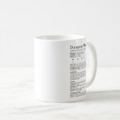 Mug Bloc de statistiques du Maître de Donjon (Devant droit)
