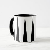 Mug Bloc noir et blanc de couleur (Devant gauche)