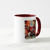 Mug Bloc routier par Norman Rockwell (Devant droit)