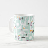 Mug Blocs constitutifs - bleu (Devant gauche)