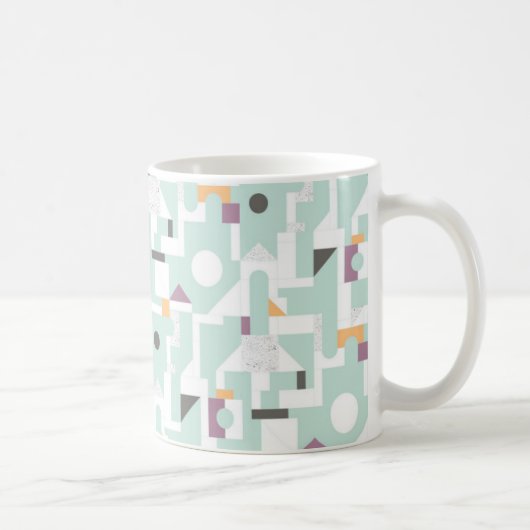 Mug Blocs constitutifs - bleu (Droite)