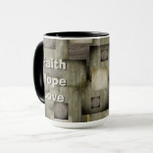 Mug Blocs couleur automne (Devant gauche)