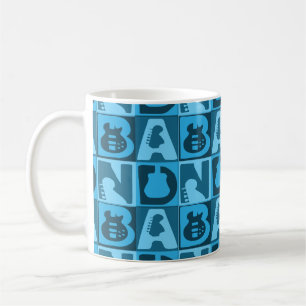 Mug Blocs de bande bleu