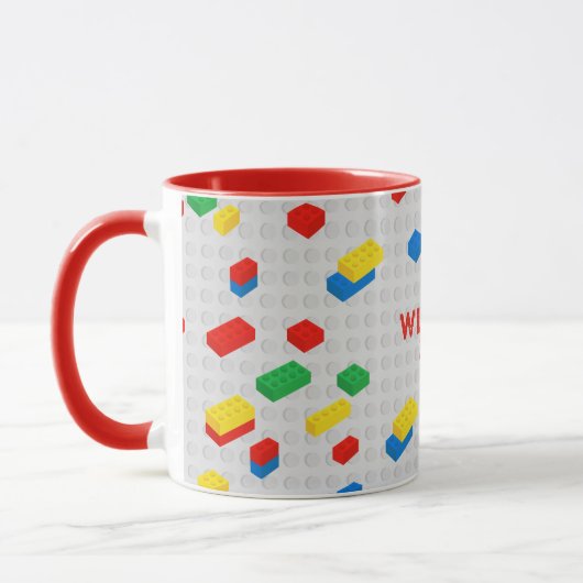 Mug Blocs de construction Blocs de construction de bri (Gauche)