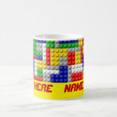 Mug Blocs de construction Couleur primaire Personnalis (Centre)