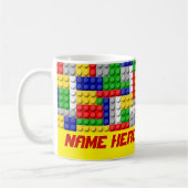 Mug Blocs de construction Couleur primaire Personnalis (Gauche)
