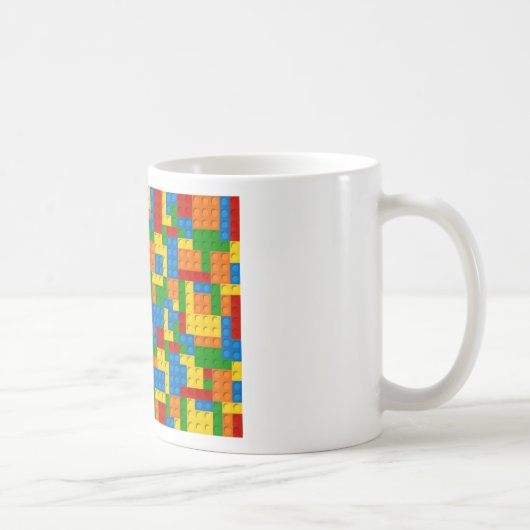 Mug blocs en plastique coloré (Droite)