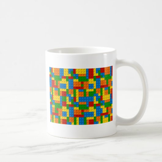 Mug blocs en plastique coloré (Droite)