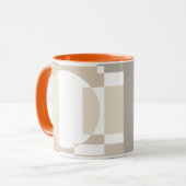 Mug Blocs Géométriques Doux – Simples et Élégants (Devant gauche)
