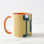 Mug Blocs Jaunes Funky du Milieu du Siècle (Gauche)