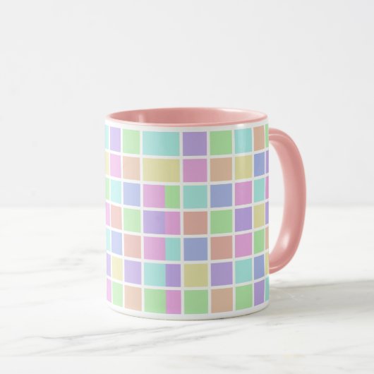 Mug Blocs Pastel (Devant droit)