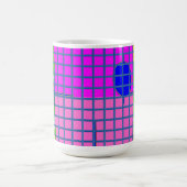 Mug Blocs roses modernes (Centre)