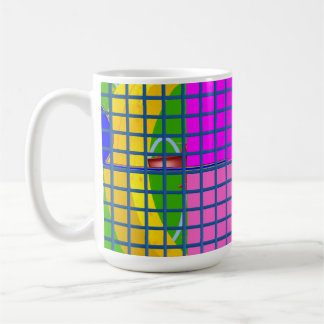 Mug Blocs roses modernes