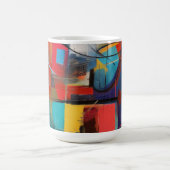 Mug Blocs Urbains Abstraits (Centre)