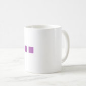 Mug Blocs violets muqueux (Devant droit)