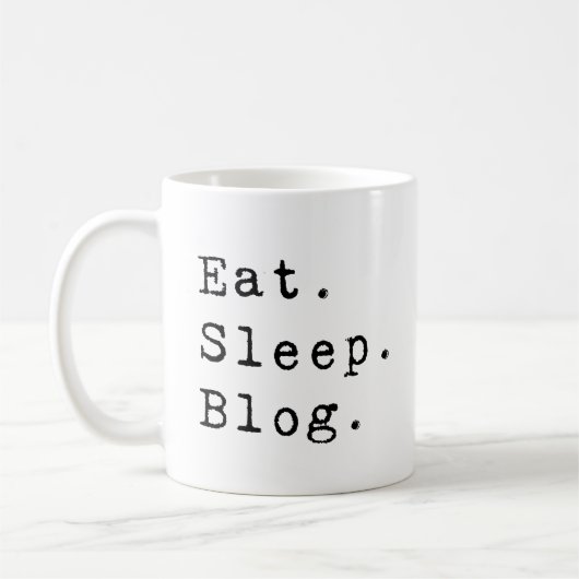 Mug Blog Eat Sleep (Gauche)