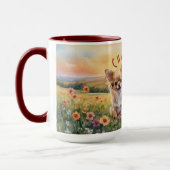 Mug Blond Chihuahua et Pup Farm Sunrise (Gauche)