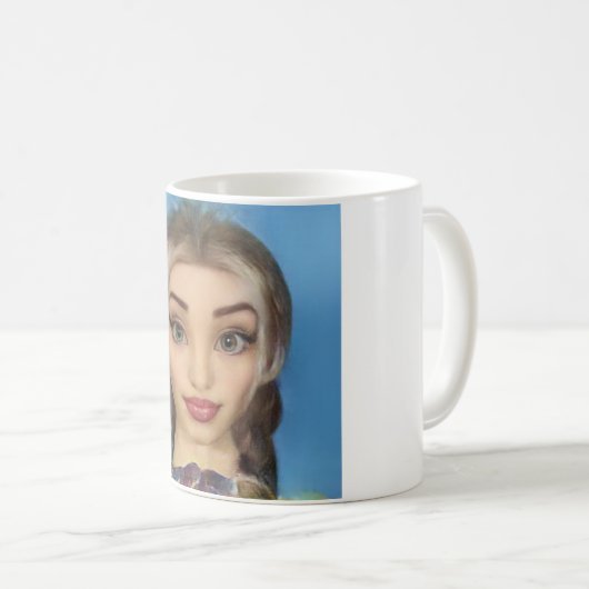Mug Blond doll cartoon  (Devant droit)
