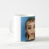 Mug Blond doll cartoon  (Devant gauche)