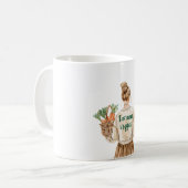 Mug Blond Girl Eat Veggies Carrots (Devant gauche)
