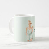Mug Blond Mint Top Hello Sunshine Ice Cream Beach (Devant gauche)