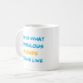 Mug blonde fabuleuse (Devant gauche)