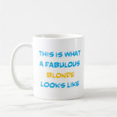 Mug blonde, fabuleux (Gauche)