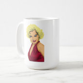 Mug Blonde Glamor Girl (Devant gauche)