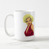 Mug Blonde Glamor Girl (Gauche)