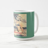 Mug Blonde Kneeling Modèle de bikini Thunder_Cove (Devant droit)