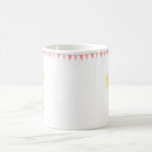 Mug Blonde mignonne Anniversaire fille et chiot (Centre)