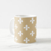 Mug Blonde Neutral Fleur de Lys (Devant gauche)